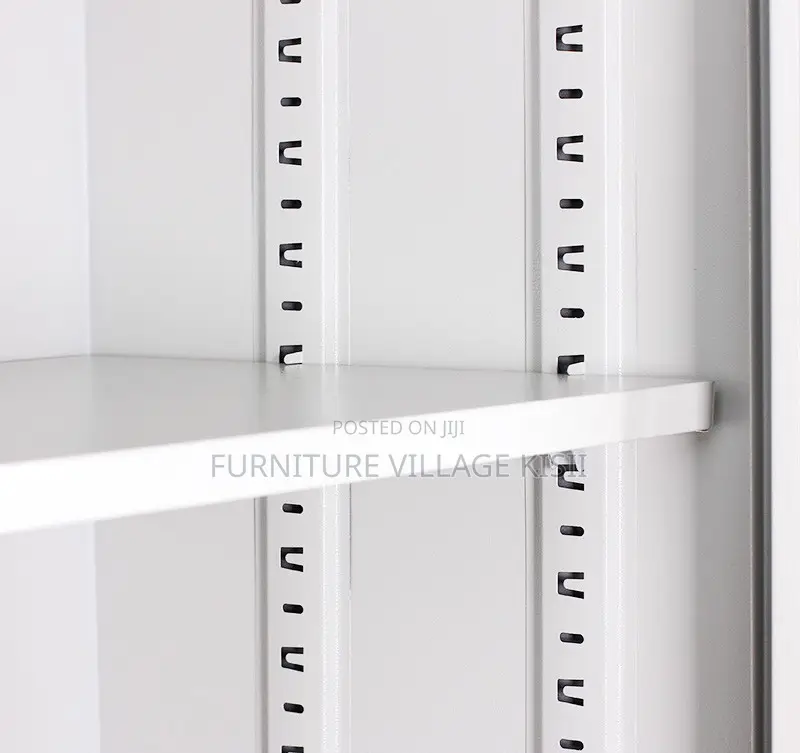 Office Cabinet; 2-Door Faling Cabinet Wit Middle Drawer.