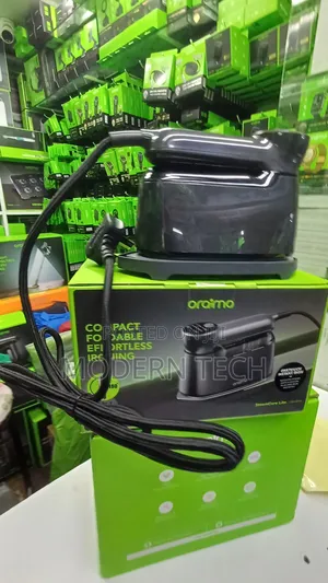 Oraimo Foldable Steam Iron – 180° Rotating Handle, 6 Modes