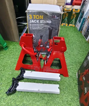 3-Ton Heavy Duty Steel Jack Stands (Pair) – Brand New