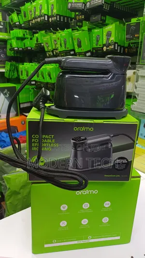 Oraimo SteamCore Lite Portable Steam Iron With 6 Modes Steam Dry
