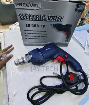 Freevel ED 500-10 Corded Electric Drill - 500W (Brand New)