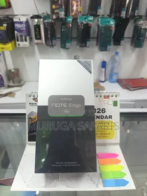 New Infinix Note Edge 256 GB Black