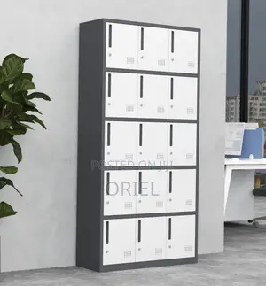 Office Cabinet : 15-Compartment Office Locker.
