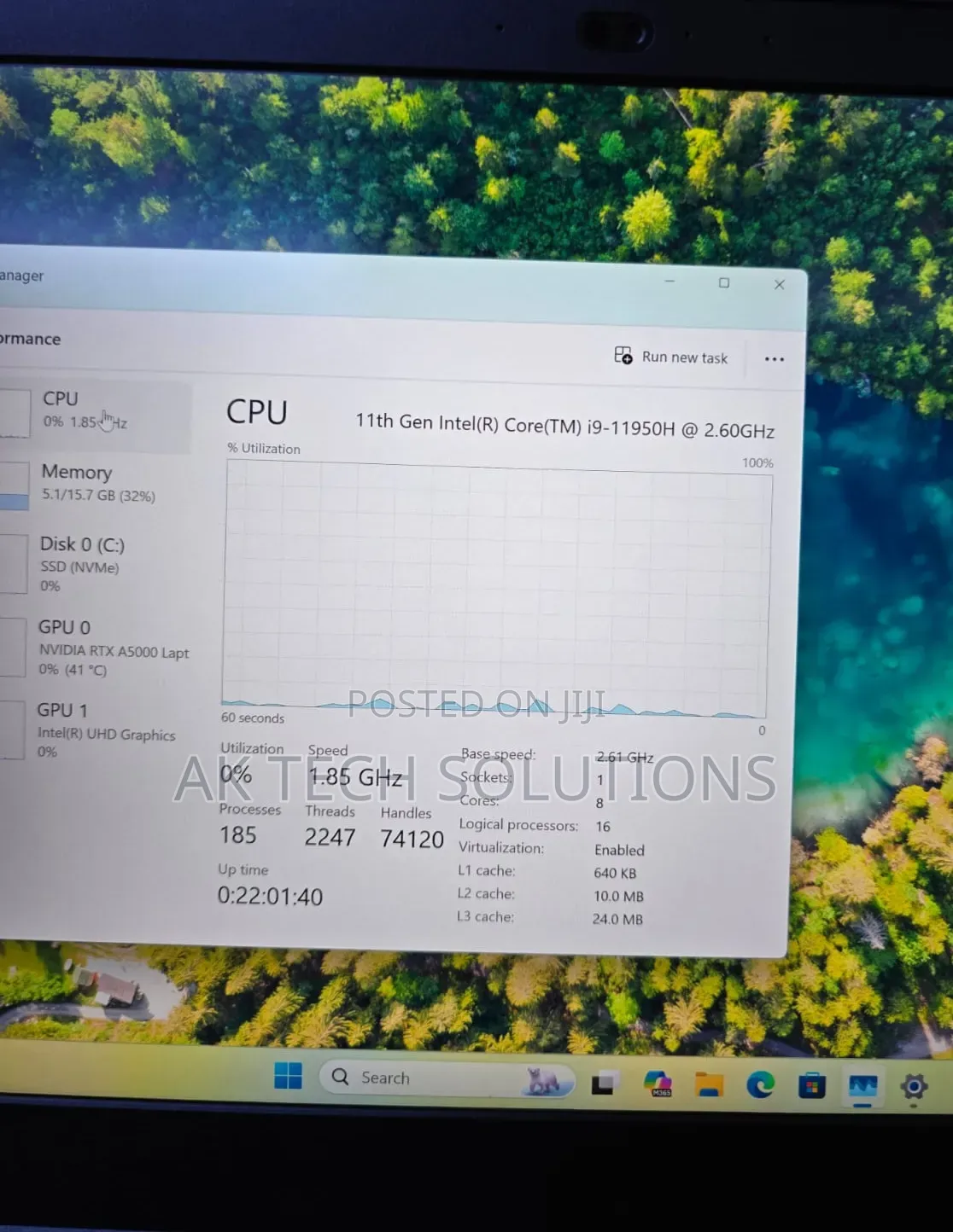 Laptop Lenovo 16GB Intel Core Ultra 9 SSD 512GB
