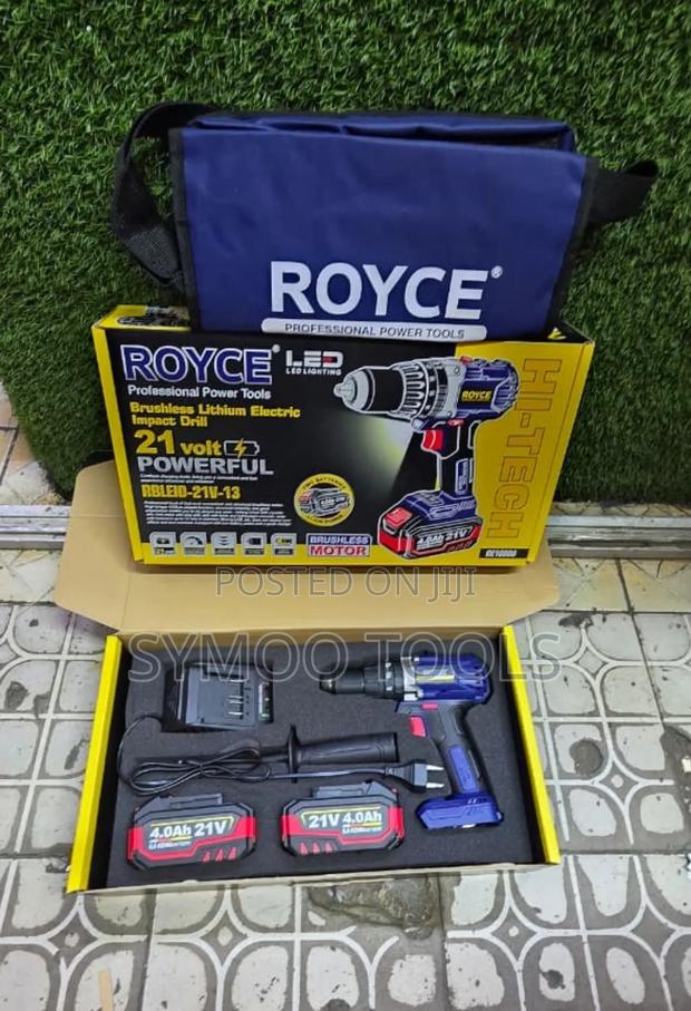 Royce Brushless 21v Cordless Drill - main view