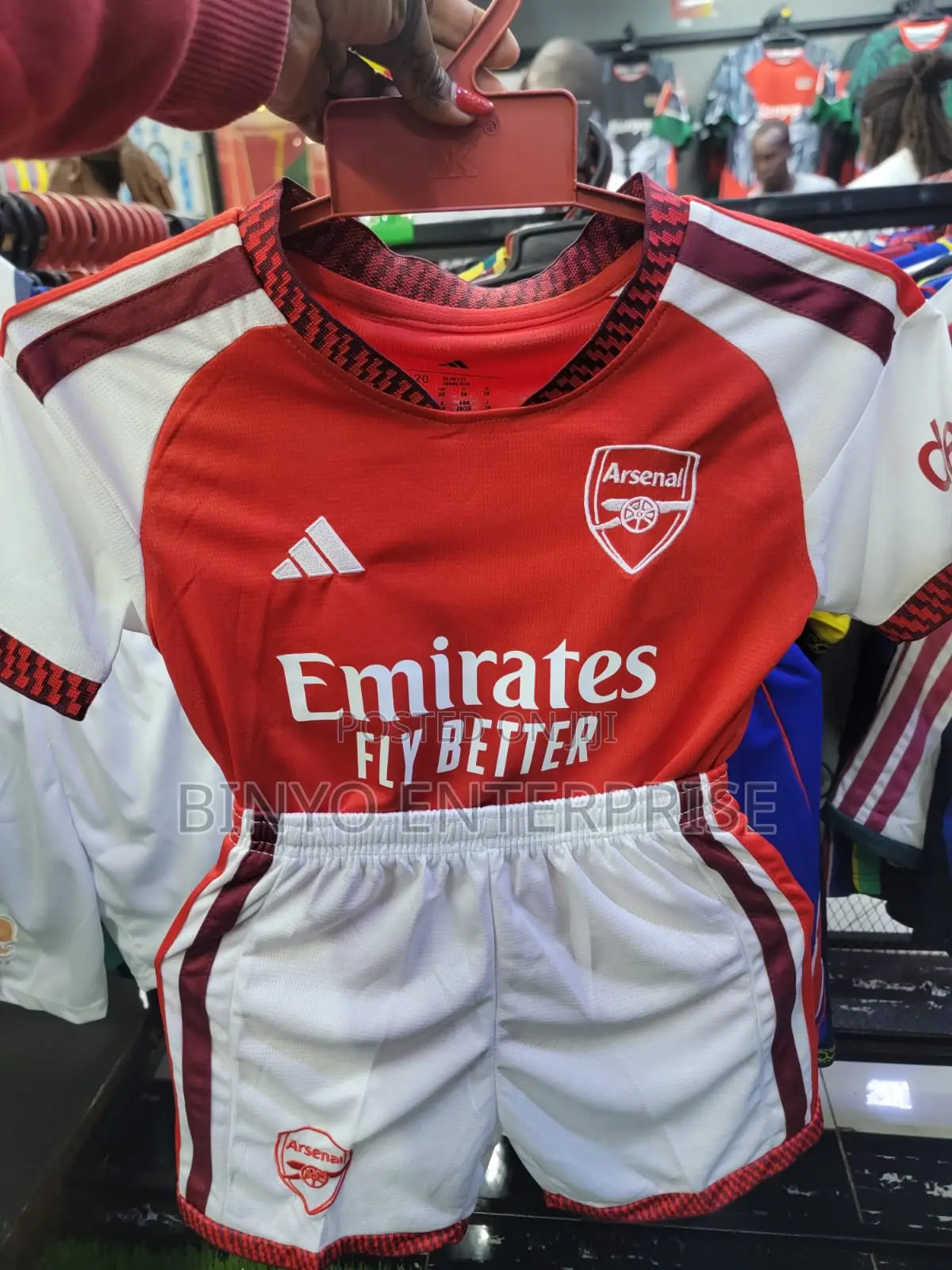 Fry Emirates Arsenal Jersey