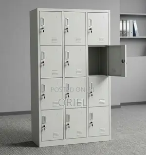 Office Cabinet : 12-Locker File Cabinet
