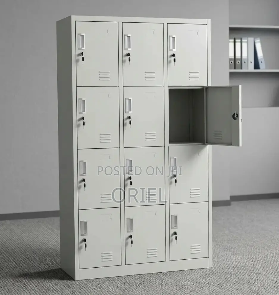 Office Cabinet : 12-Locker File Cabinet