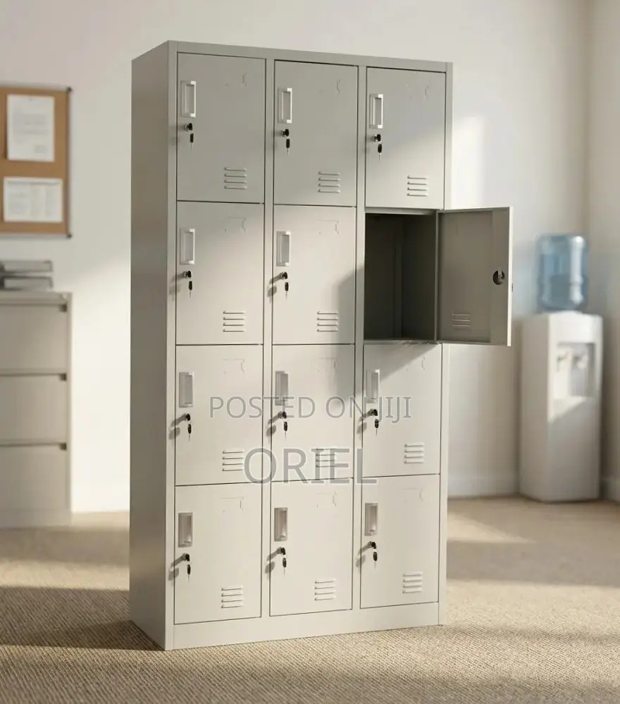 Office Cabinet : 12-Locker File Cabinet