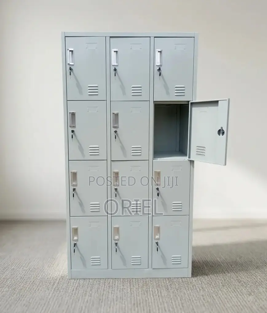 Office Cabinet : 12-Locker File Cabinet