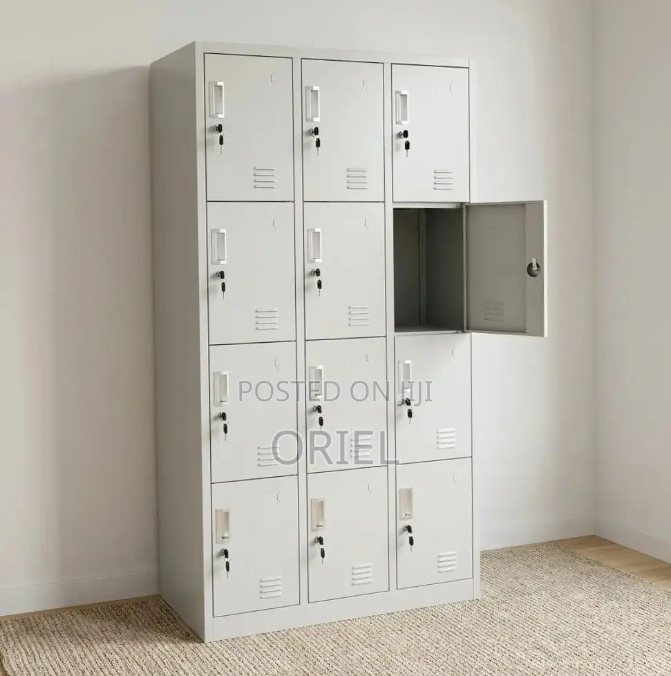 Office Cabinet : 12-Locker File Cabinet