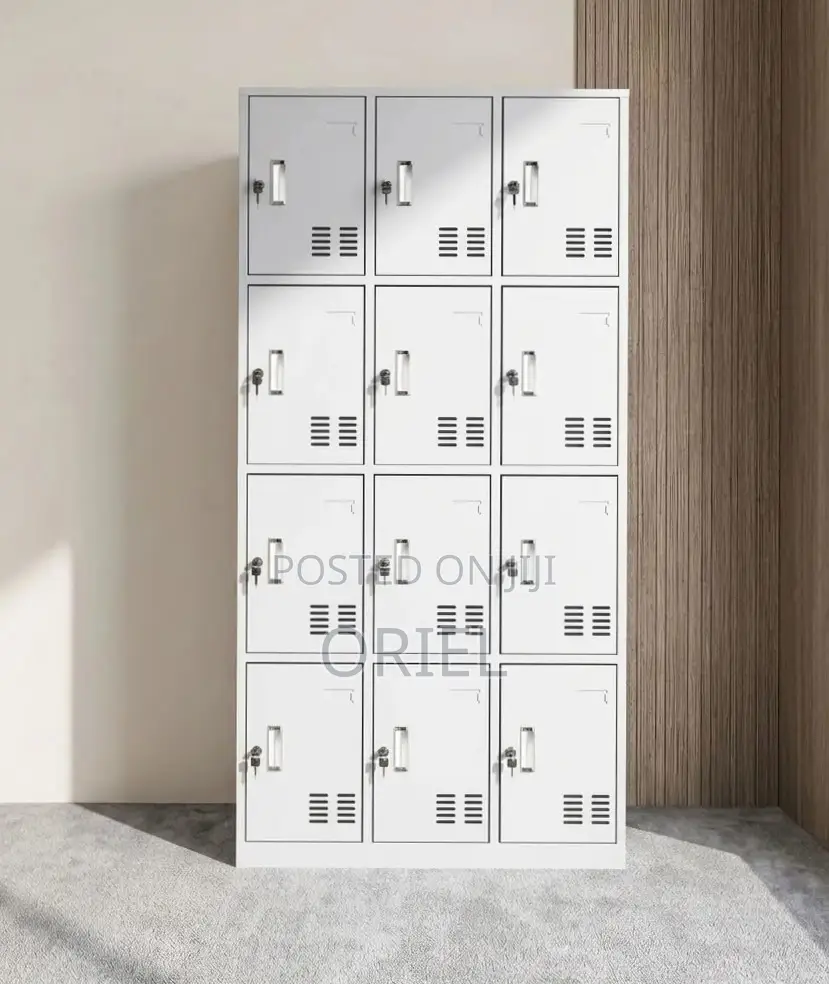 Office Cabinet : 12-Locker File Cabinet
