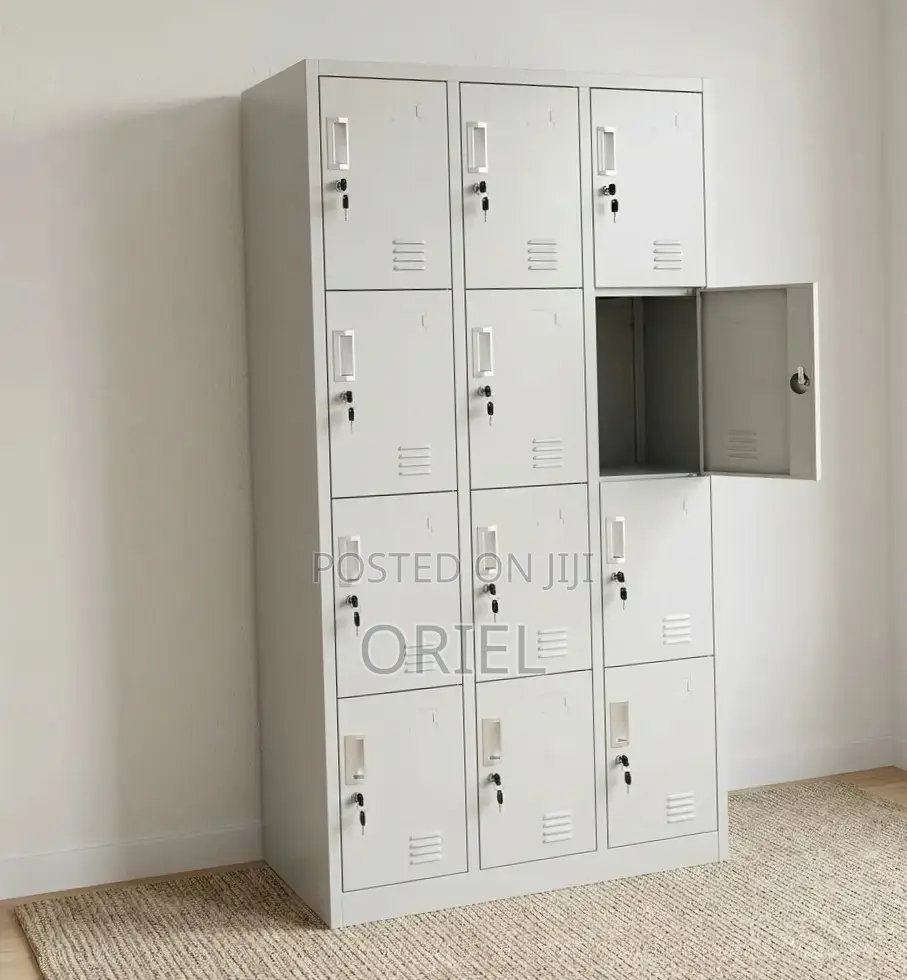 Office Cabinet : 12-Locker File Cabinet