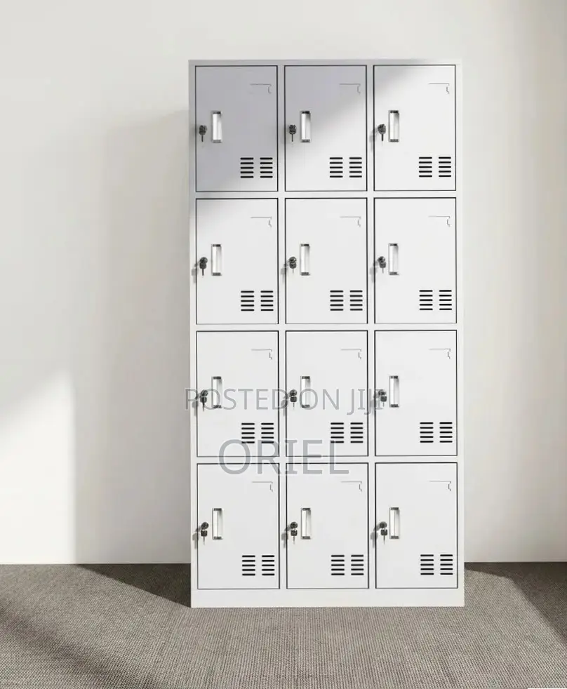 Office Cabinet : 12-Locker File Cabinet