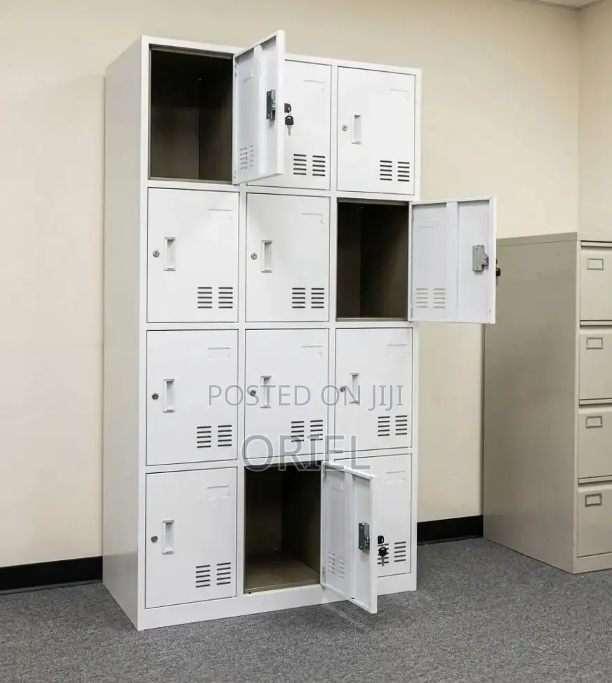 Office Cabinet : 12-Locker File Cabinet