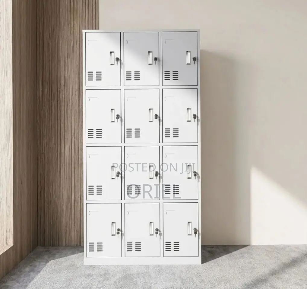 Office Cabinet : 12-Locker File Cabinet