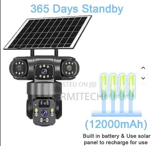 4G Smart PTZ Camera With 360° View – Outdoor Security Monitoring