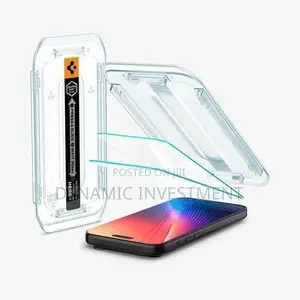 iPhone 15 Pro Max Spigen EZ Fit [2 Pack] Screen Protector With Kit