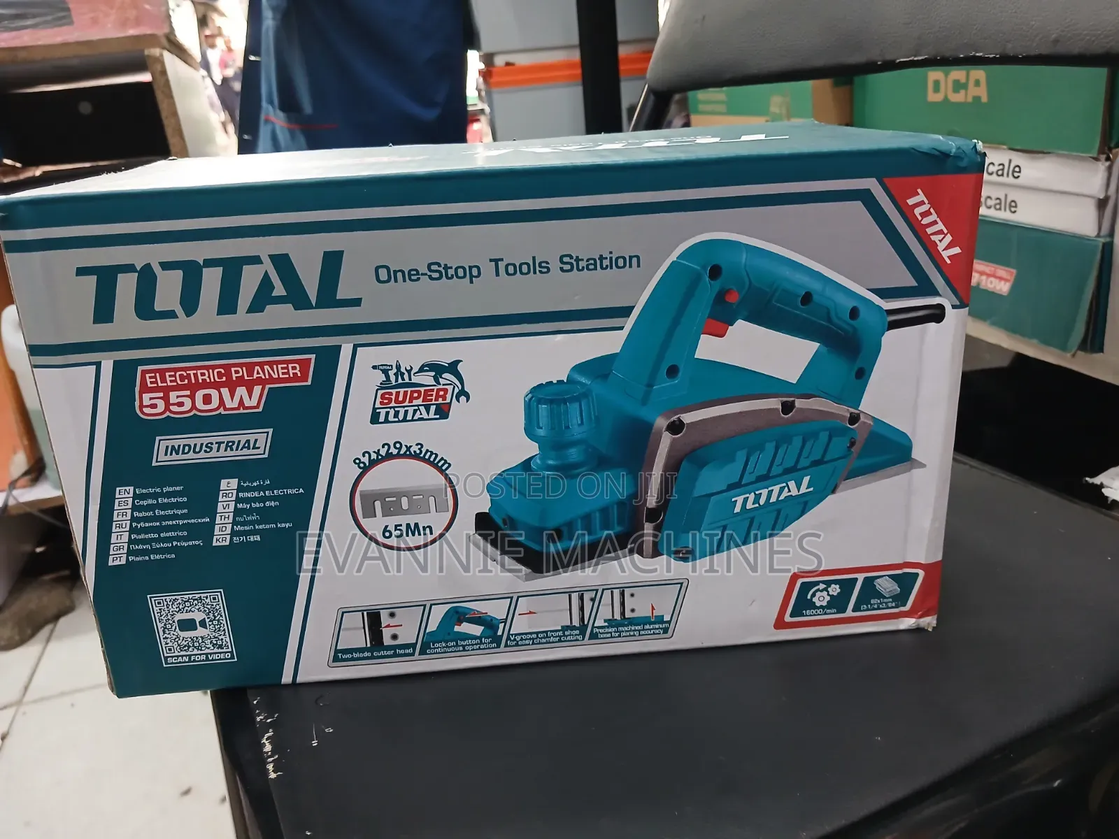 TOTAL 550W Electric Planer