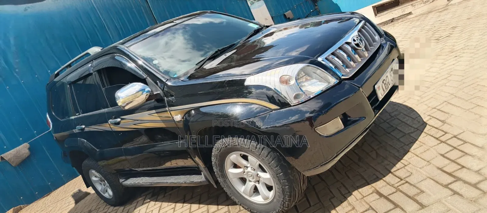 Toyota Land Cruiser Prado 2007 Black