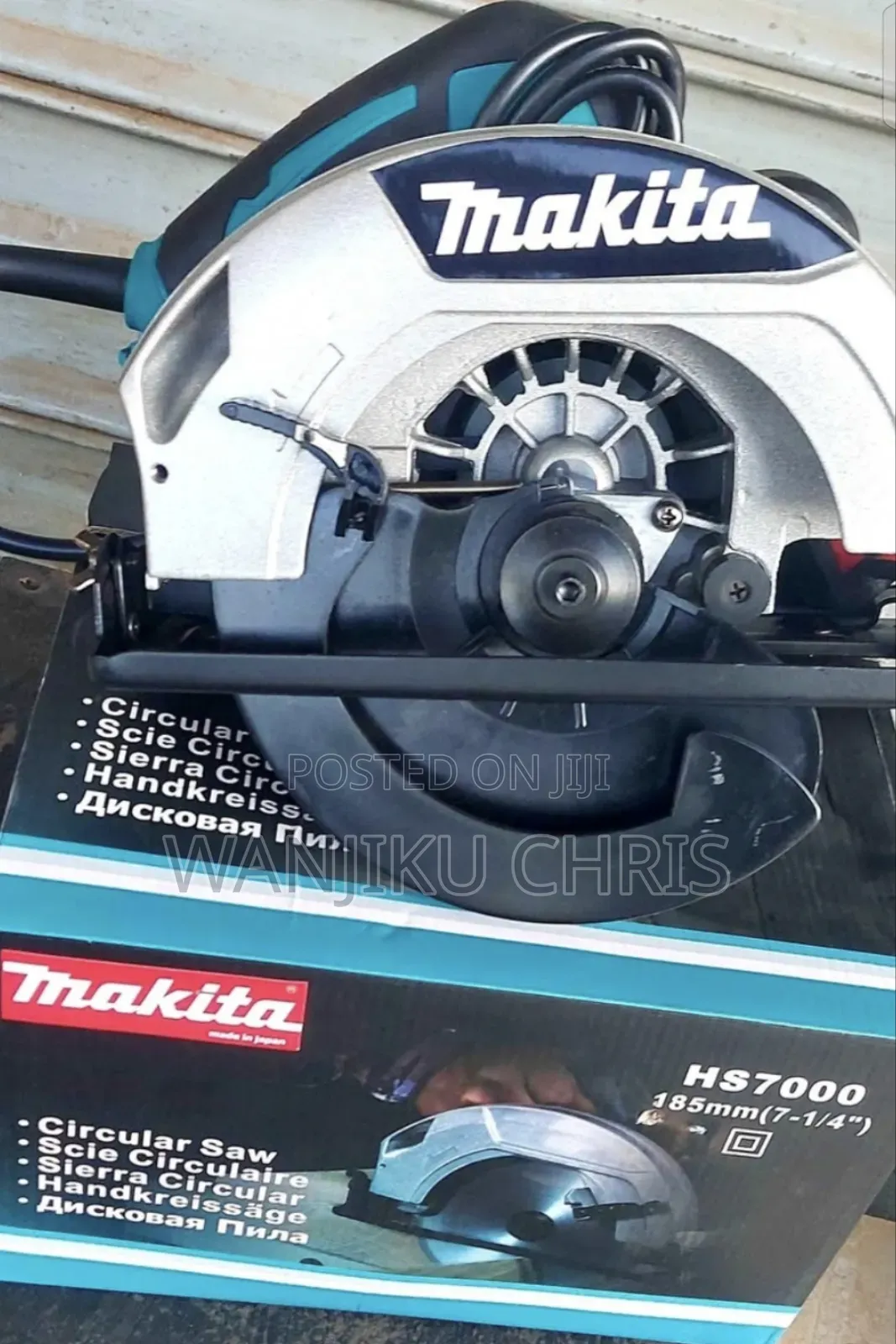 Electric 7" Makita Circular Saw 1200watts