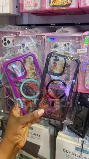 Shockproof Magnetic Clear Cases With for the Apple iPhone 16 Pro Max.