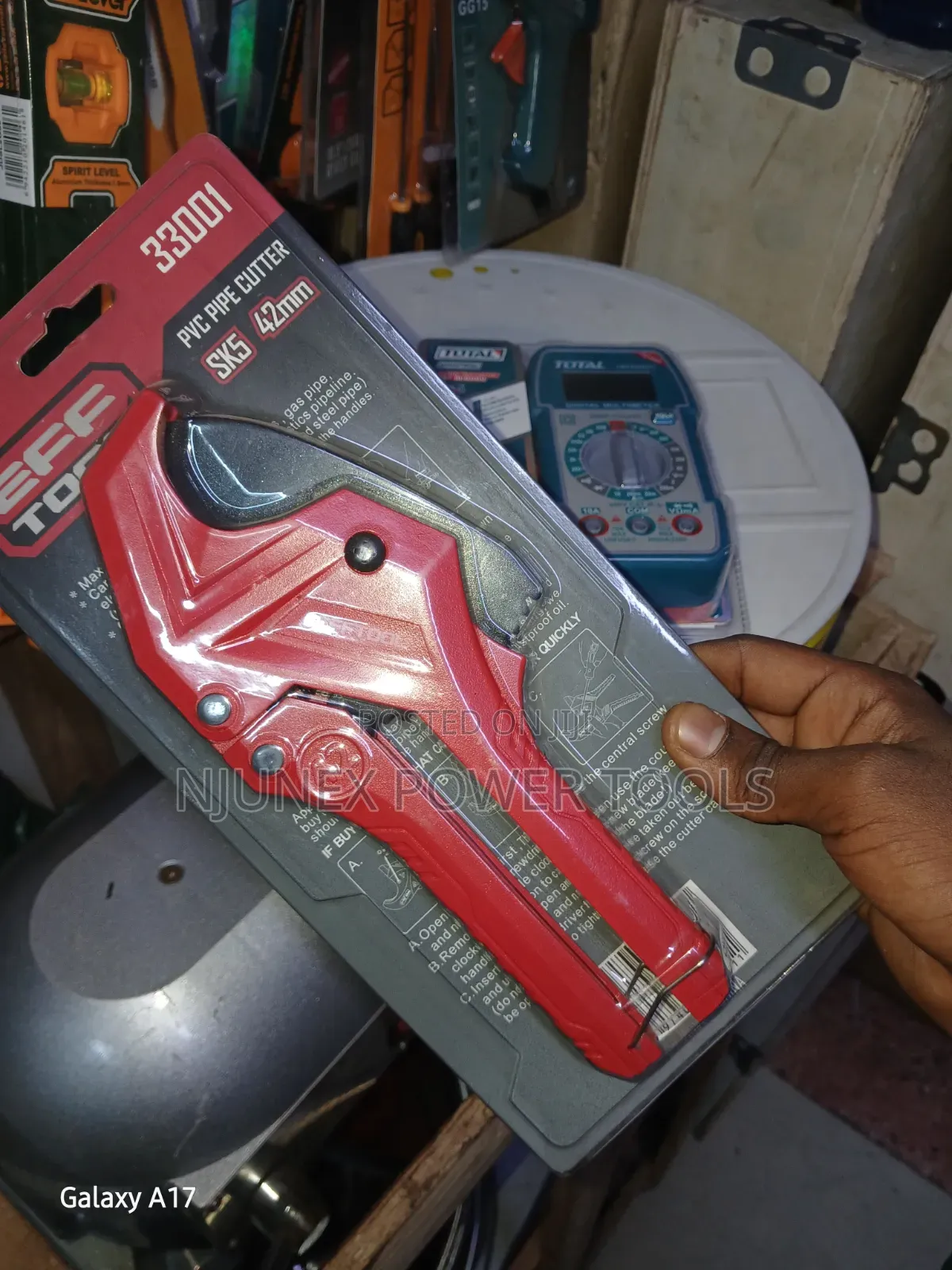 Efftool PVC Pipe Cutter 42mm 33001