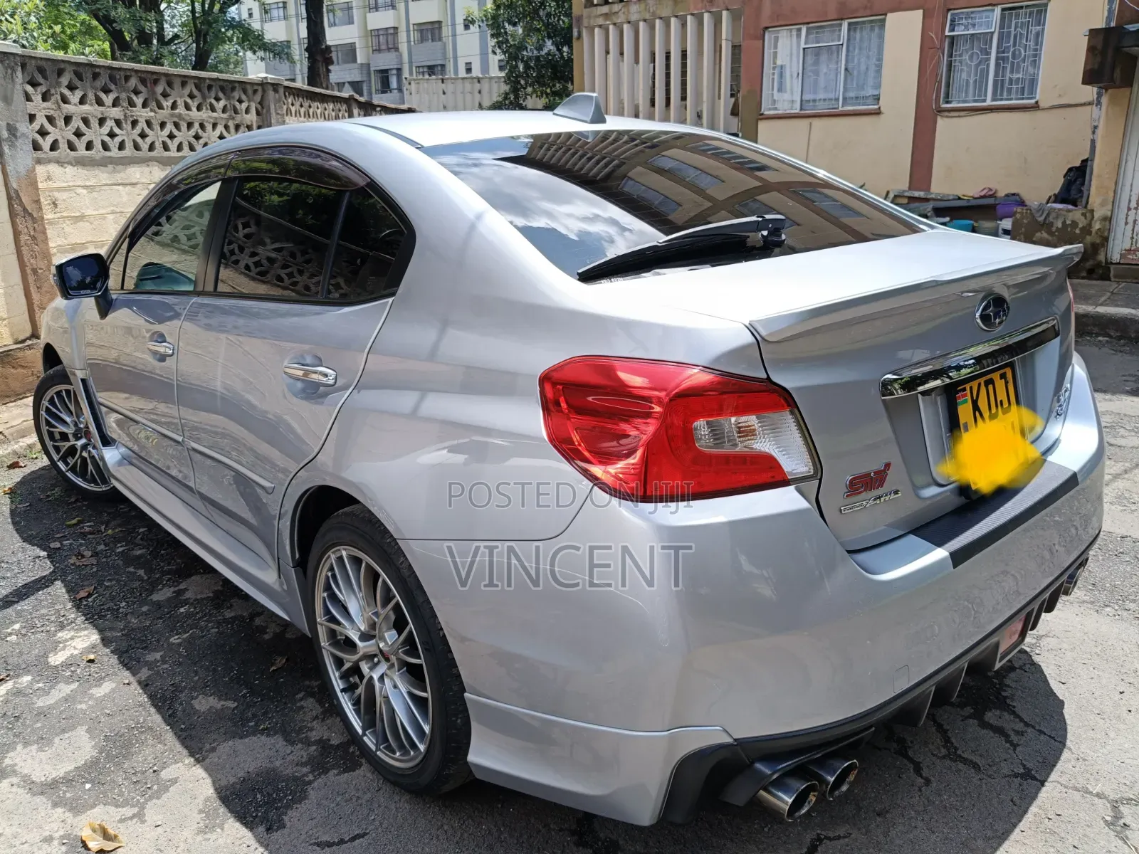 Subaru Impreza WRX STI 2014 Silver