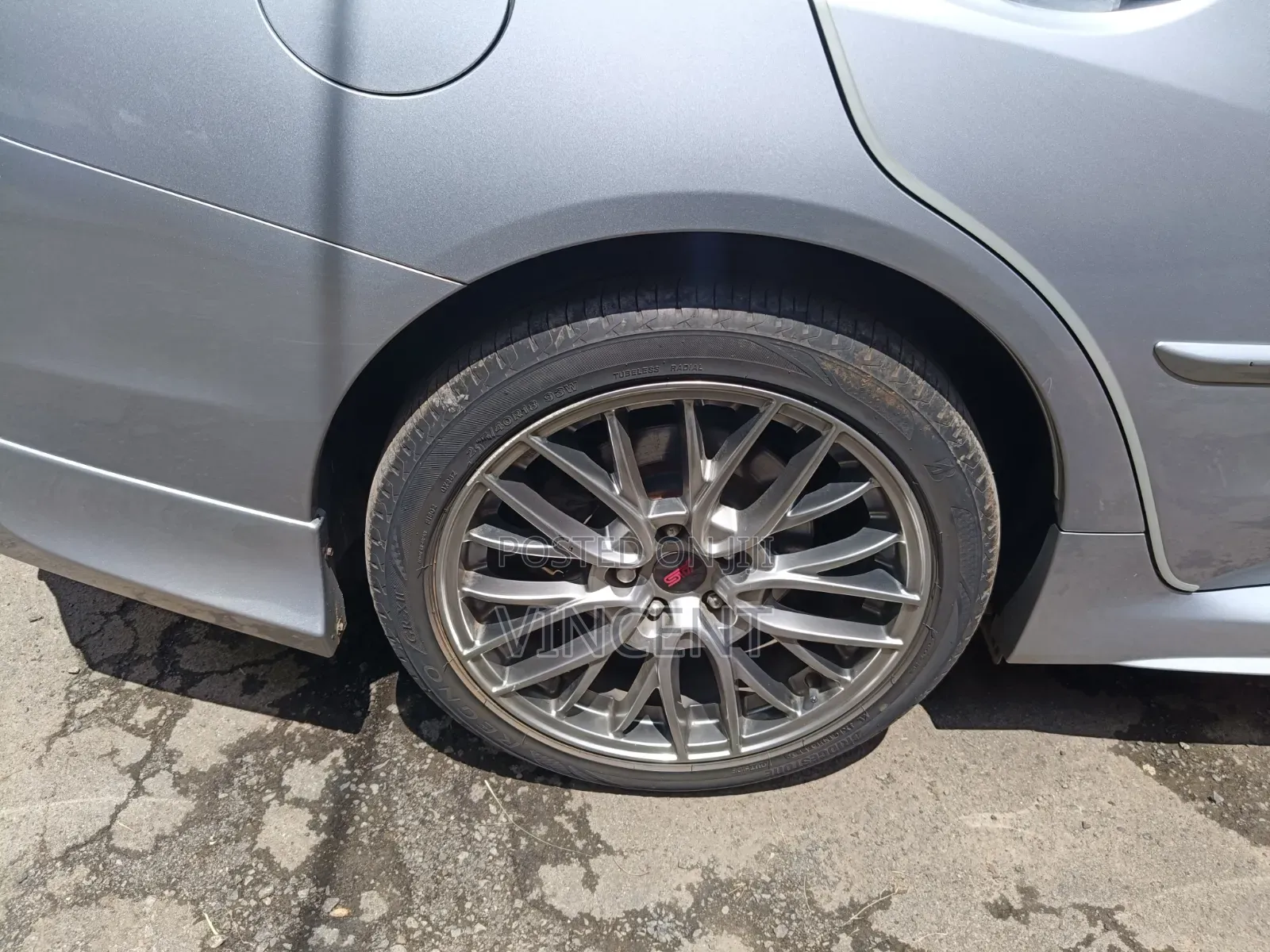 Subaru Impreza WRX STI 2014 Silver