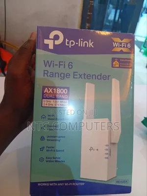 TP-Link Re605x AX1800 Dual and Mesh WiFi 6 WiFi Repeater