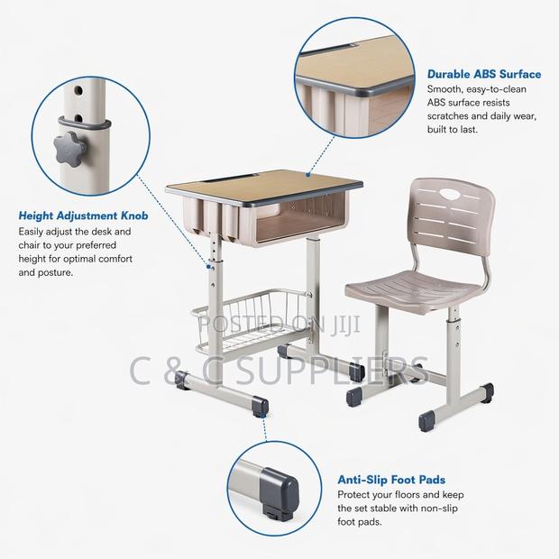 Children Training Desk Chair Set - thumbnail 3