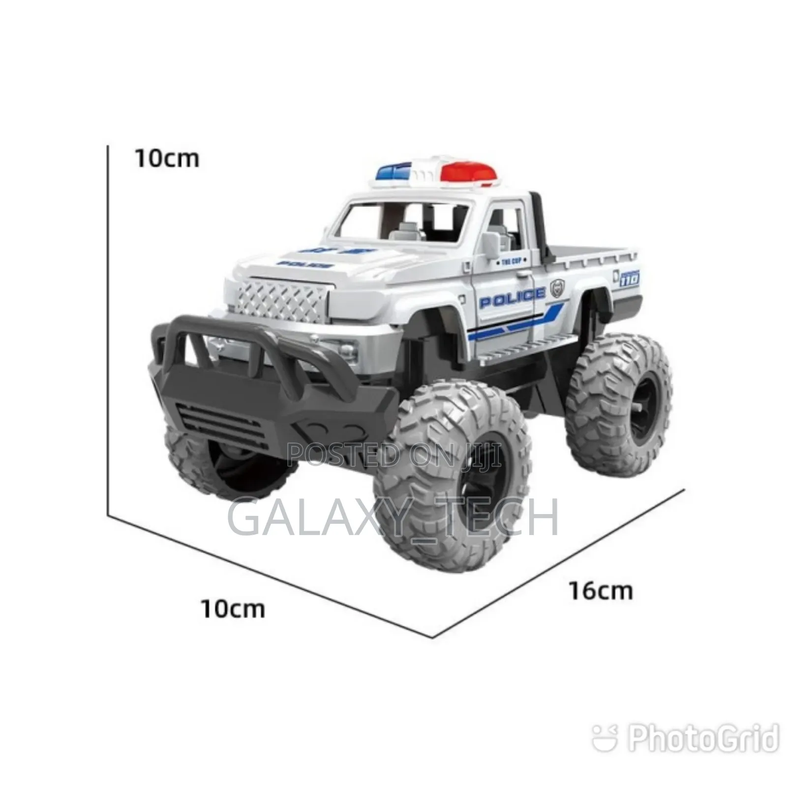 Police Car Toy Monster Truck(push Go)Toys