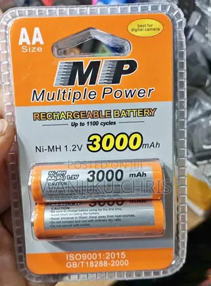Multiple Power(mp) Rechargeable Battery