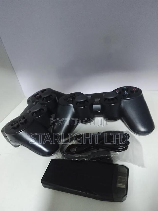 Classic Black Wireless Gaming Set With HDMI Game Stick - main view