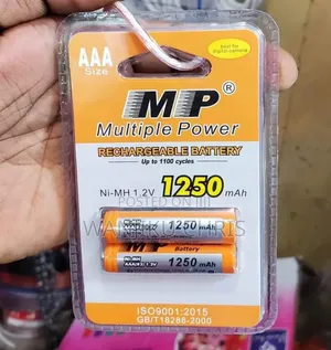 Triple AAA Rechargeable Battery Plus Charger