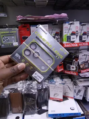 White Camera Lens Protector Package Designed for the iPhone 17 Pro