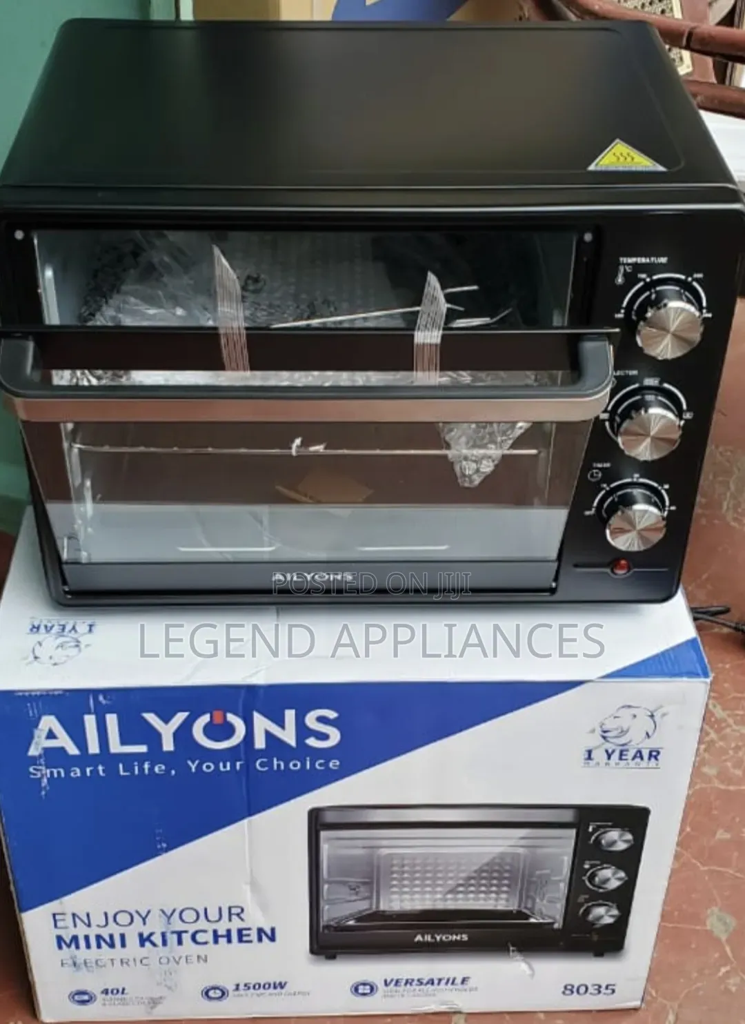 20 Litres Ailyons Electric Oven