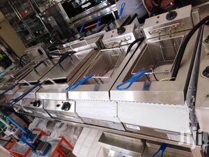 Chips Deep Fryer Heavy-duty Double Electric 15+15l - thumbnail 2