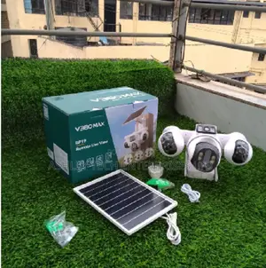 High Performance V380 Max 4G 4-Lens Solar Camera