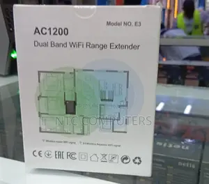 Netis E3 AC1200 Wireless Dual Band Range WiFi Extender/Wifi Repeater