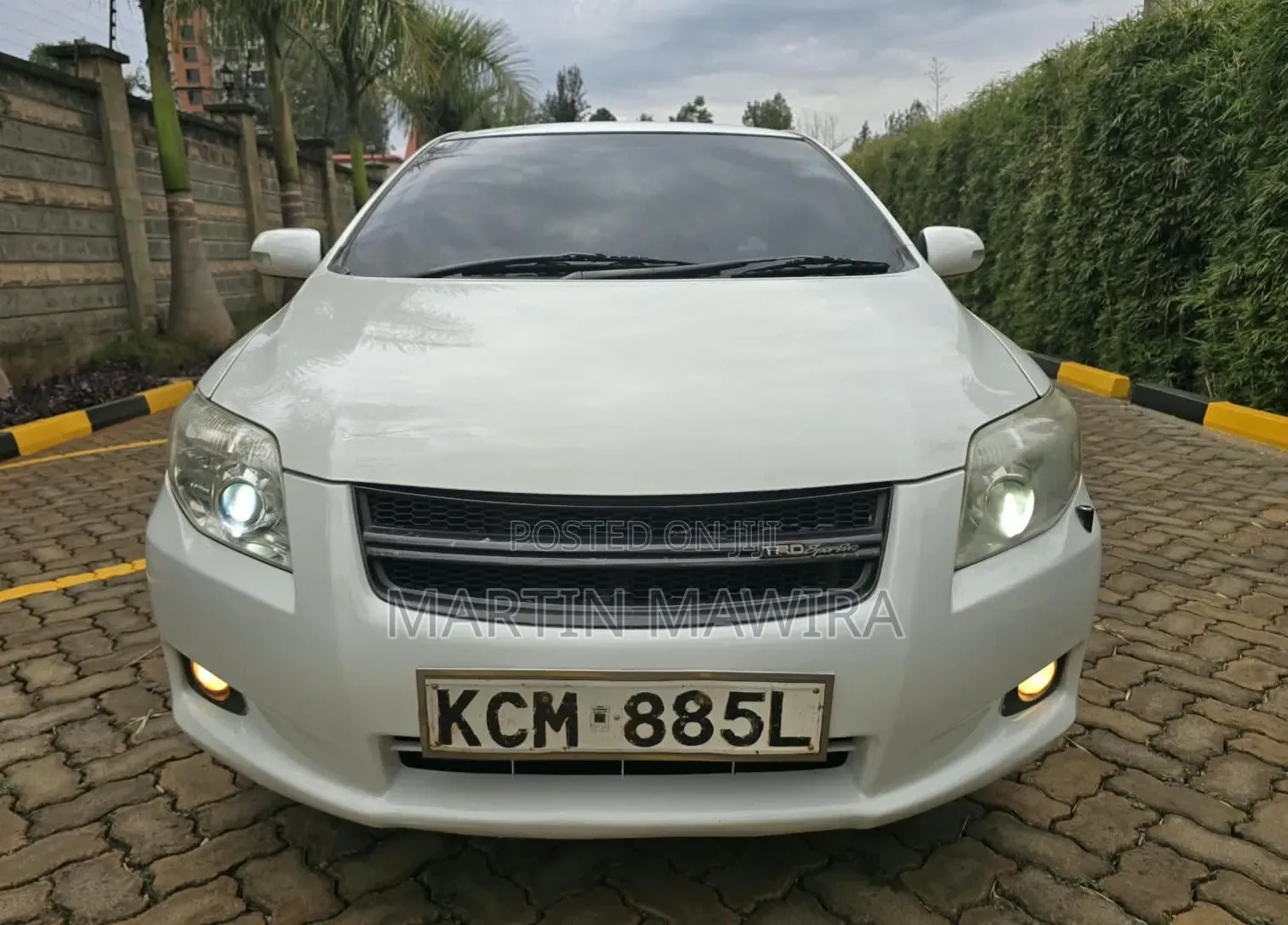 Toyota Axio 2010 White