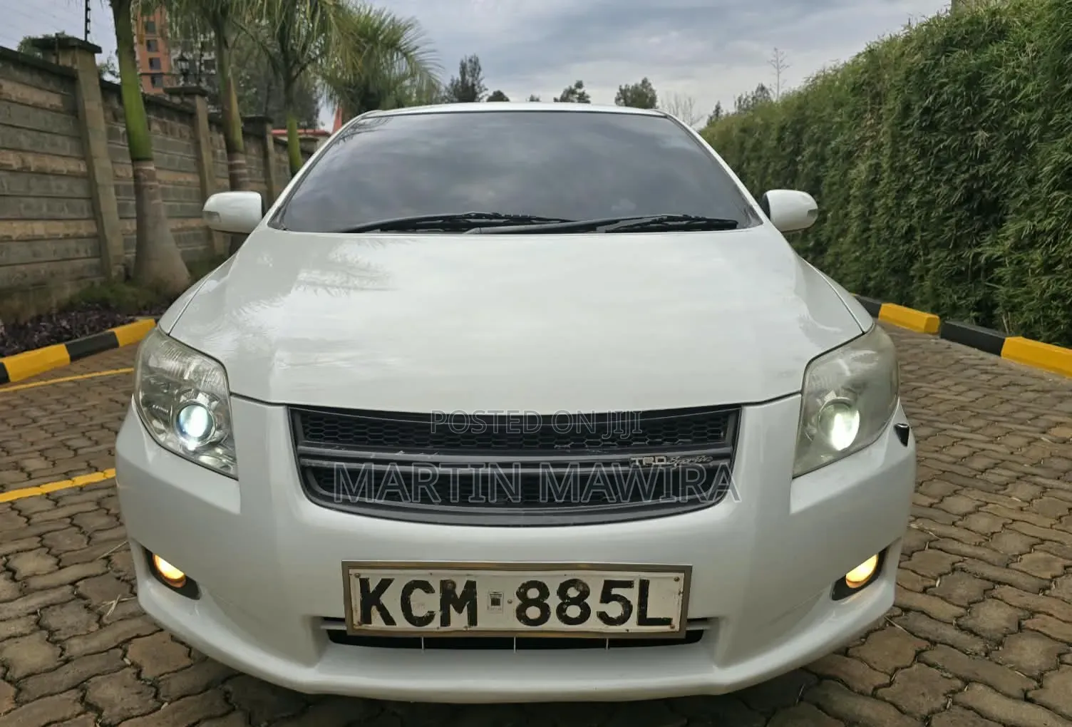 Toyota Axio 2010 White