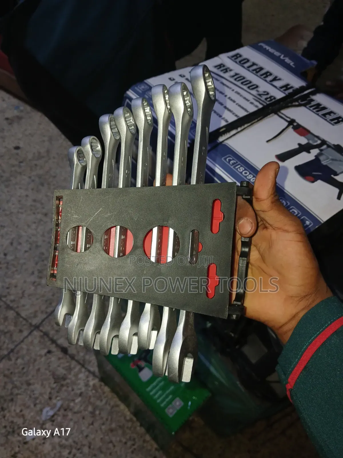 EFF Tool 8-Piece Combination Spanner Set (Model 15208)