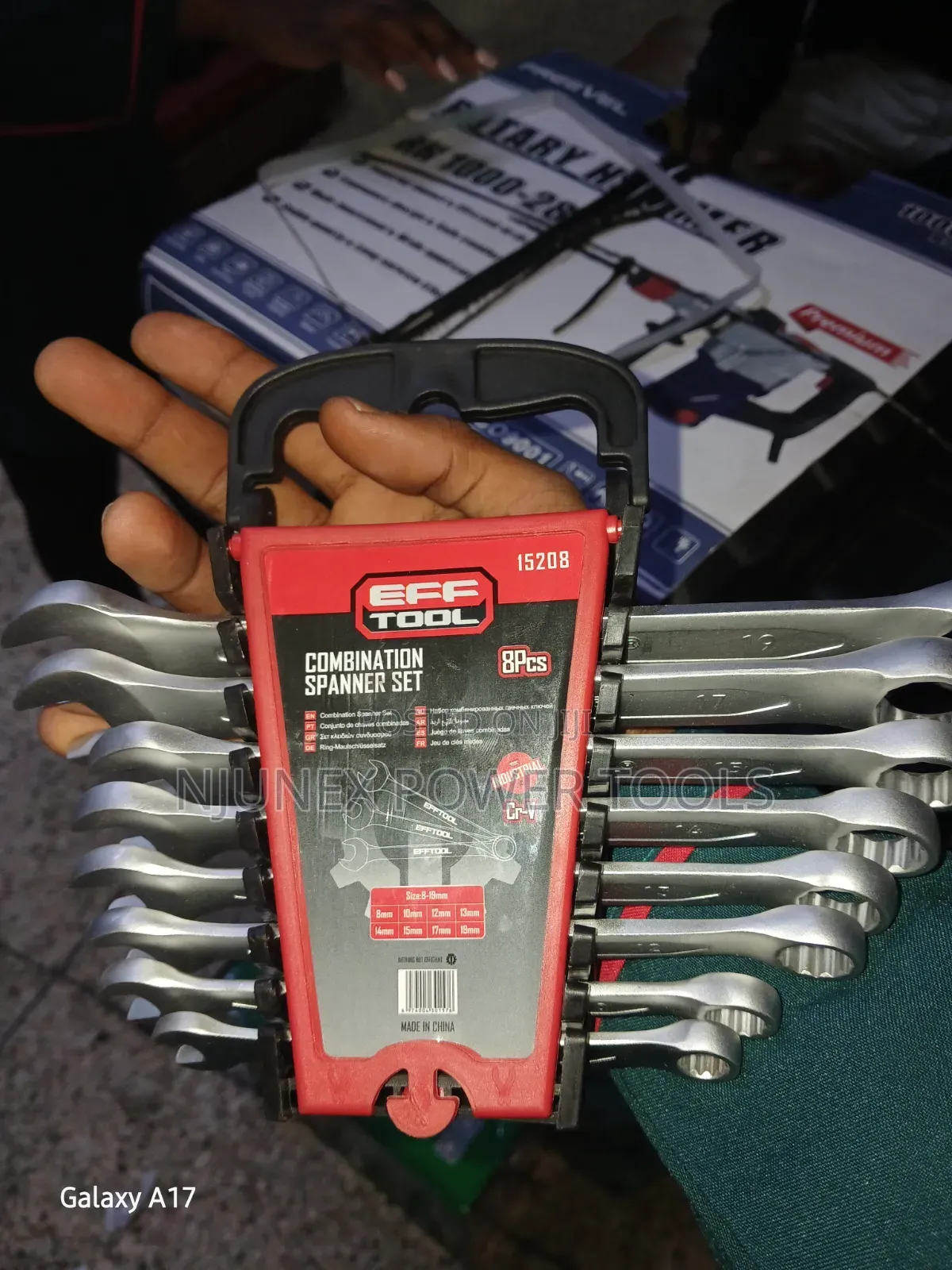 EFF Tool 8-Piece Combination Spanner Set (Model 15208)