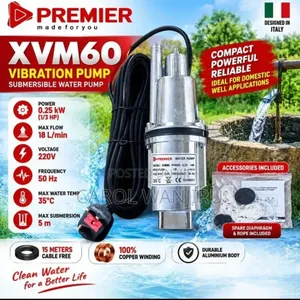 Premier XVM60 Vibration Pump/Premier Vibration Pump