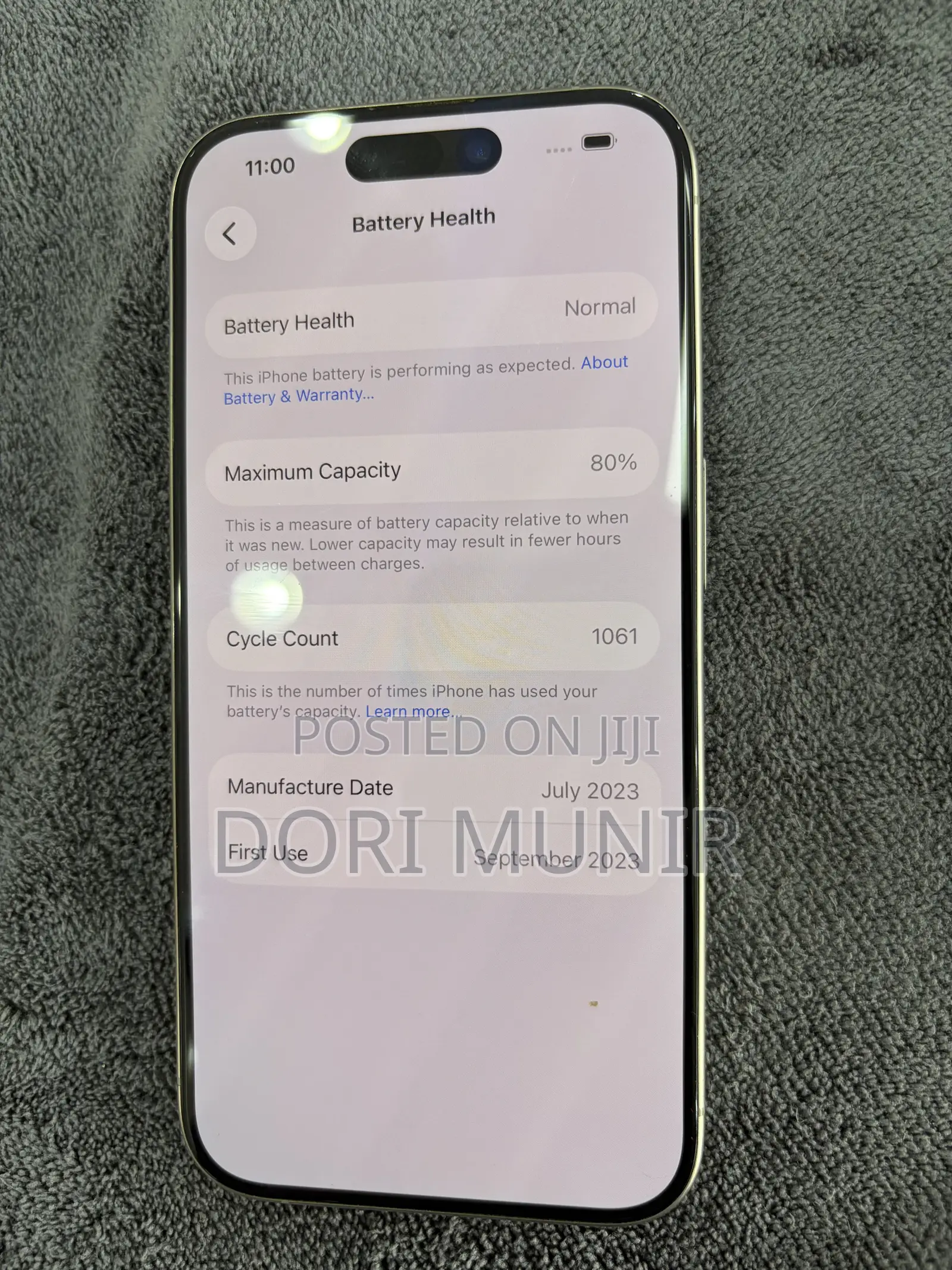 Apple iPhone 15 Pro 256 GB Silver