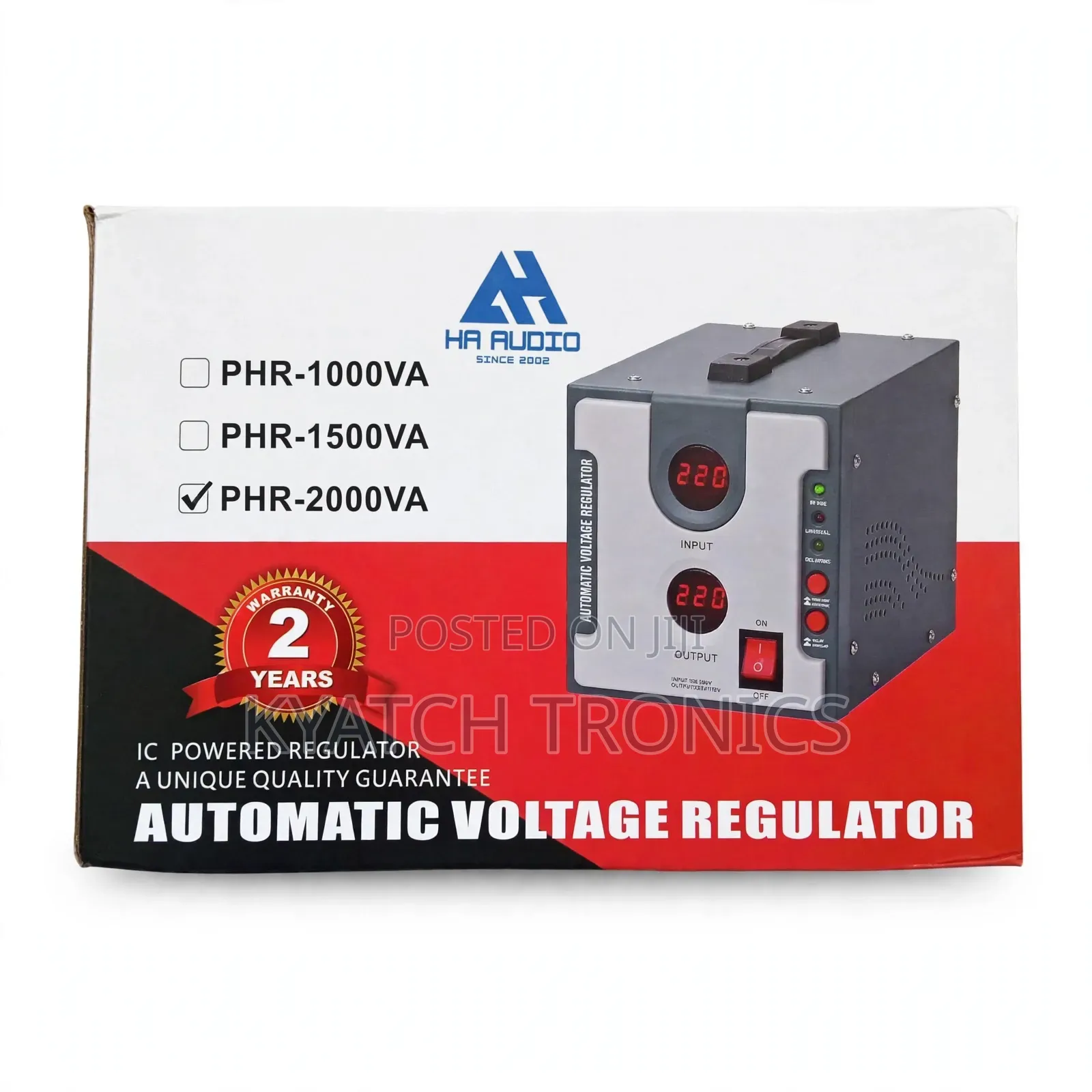 Automatic Voltage Regulator 2KVA