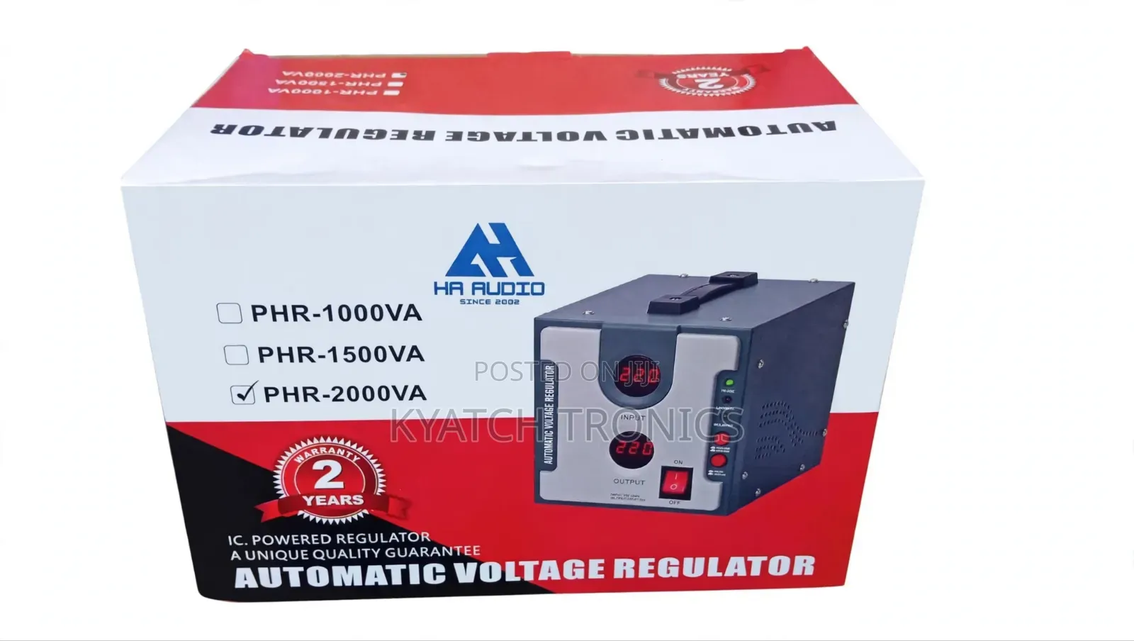 Automatic Voltage Regulator 2KVA