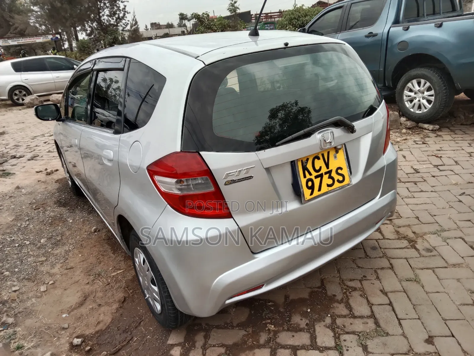 Honda Fit 2012 Silver