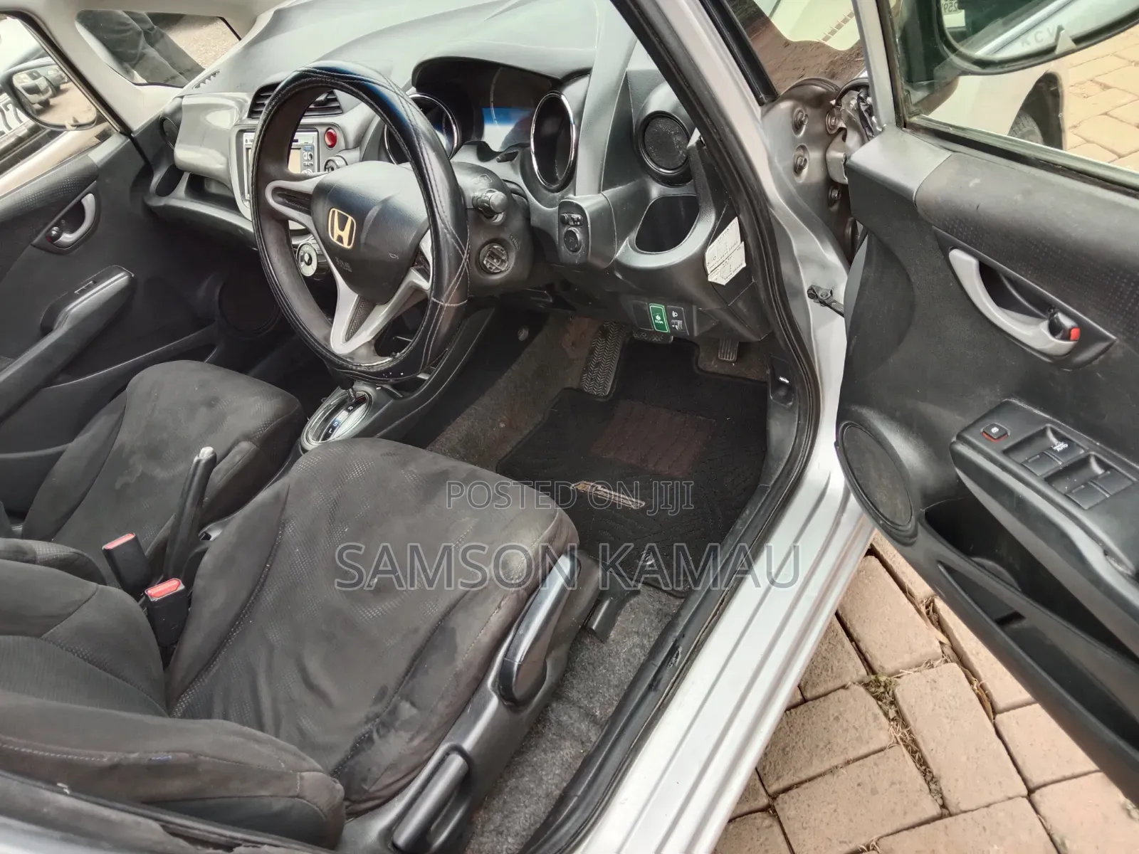 Honda Fit 2012 Silver